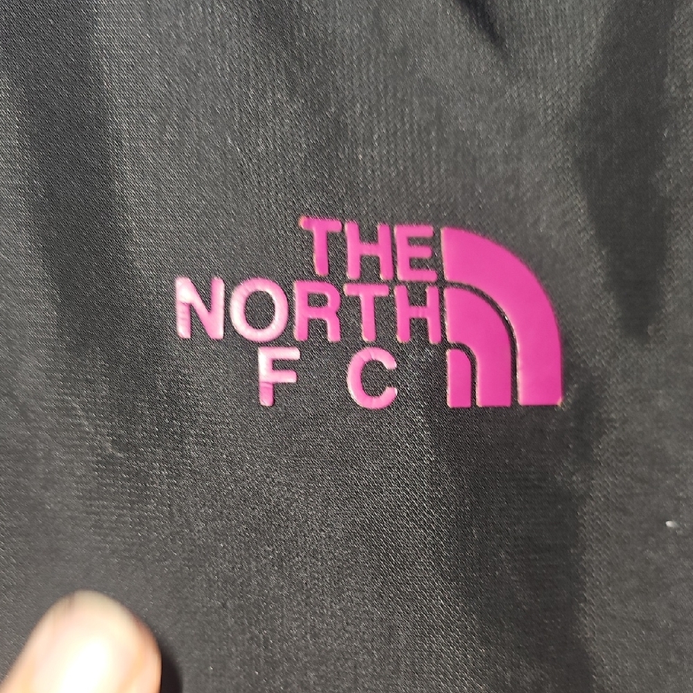 The North Face Black Jacket with Pink Interior - Picture 3 of 5